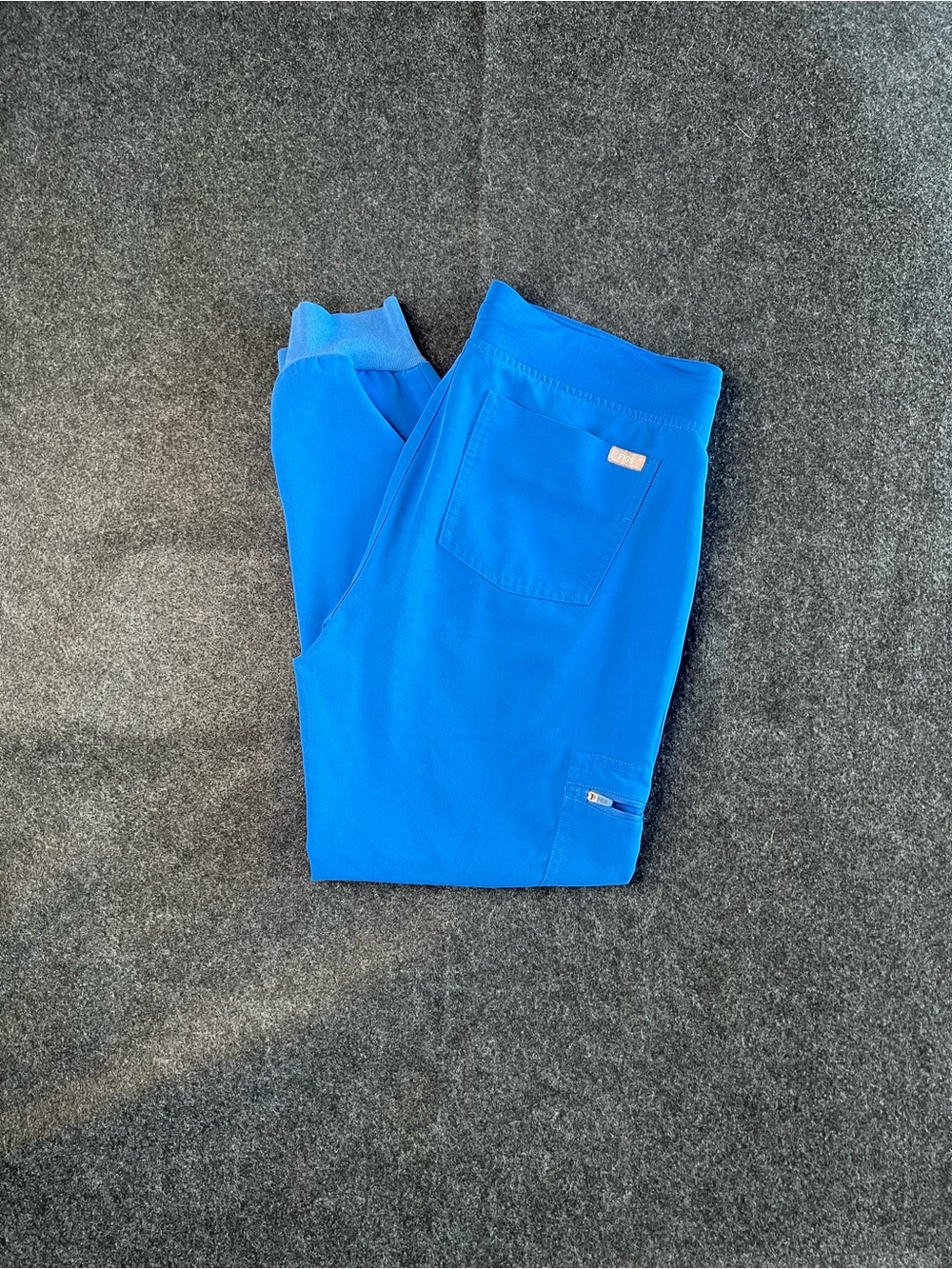 FIGS Zamora Blue Jogger Medical Scrub Pants Technical Collection Women’s Size S